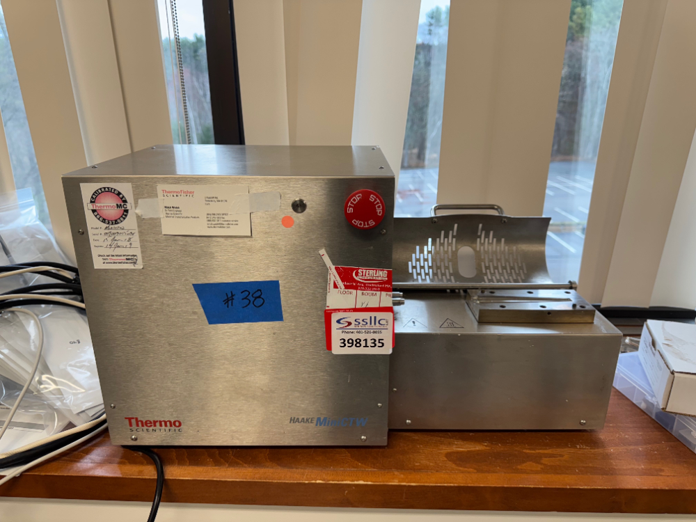 Image of Thermo Haake MiniCTW Micro-Conical Twin Screw Compounder